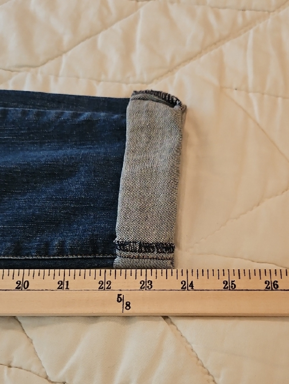JustBlack Distressed Boyfriend Straight Leg Jeans - Size 26 - Picture 5 of 8